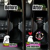 UpnowPro Funny Car Coasters for Cup Holders - 2 Pack,