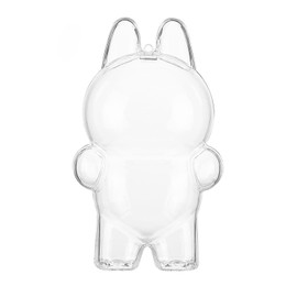 for 17 cm Doll Protective Case,6.7in Portable dust-Proof mini Doll Transparent Display Box, Blind Box Doll Plastic Protective Cover，Plush Toy Storage, Suitable for Fans and Collectors(Standing)