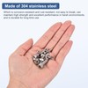 DTGN 420pcs M2.5 Metric Thread Assortment Bolt and Nut Kit