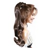 LeeWin Single Color Ponytail Extension Long Wavy Curly Wrap Around