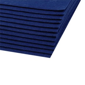 cyclingcolors 2 x Coloured Felt Felt Fabric Hobby Crafts Sewing Scrapbooking Craft Decoration Decoupage A4 20 x 30 cm Thickness 1.5-2 mm Polyester 300 g/m² - Berlin Blue