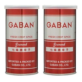 Gavan Shichimi Chili Pepper, 3.5 oz (100 g) x 2 Cans