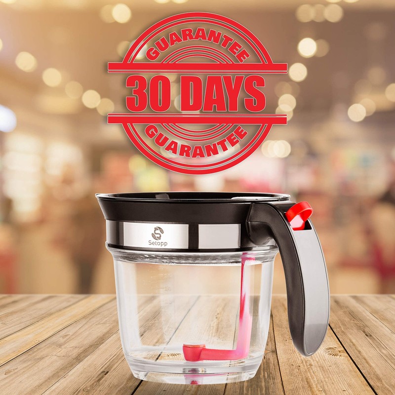 Oil Separator | 4-Cup Oil Fat Separator | Fat Separator