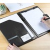 Clipboard Folder DIN A4 Conference Folder, Leather Document Clip Board