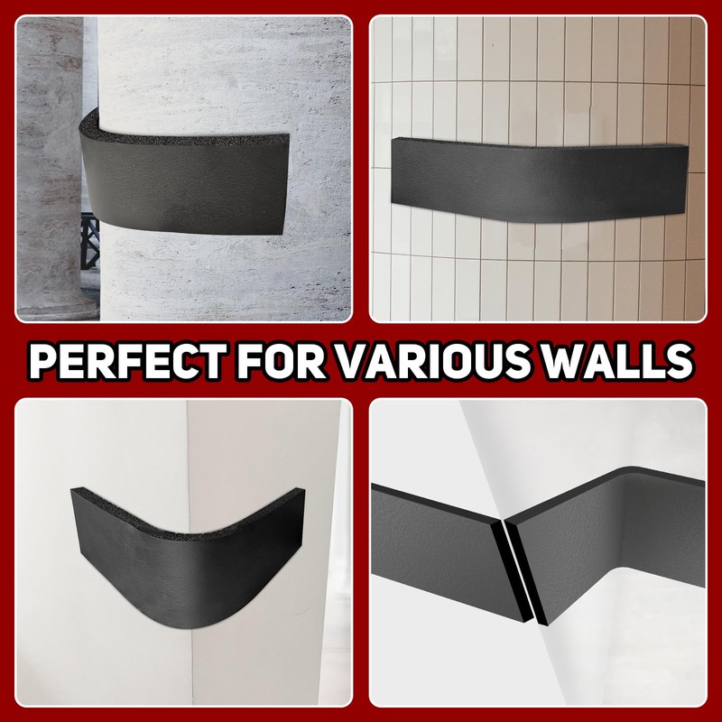 ROBLOCK 4 PCS Garage Wall Protector 17.5x4 inch, Self Adhesive