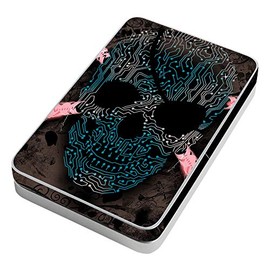 MightySkins Skin Compatible with Lifeprint 3x4.5 Hyperphoto Printer - Cyber Pirate | Protective, Durable, and Unique Vinyl wrap Cover | Easy to Apply, Remove, and Change Styles | Made in The USA