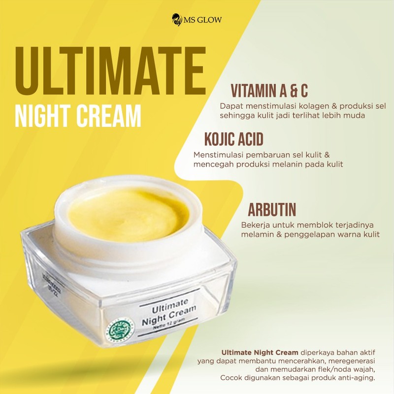 Night cream ms glow