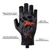 KastKing Sol Armis Sun Gloves UPF50+ Fishing Gloves UV Protection