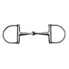 Korsteel Stainless Steel Hunter Dee Ring Snaffle Bit, 4.75"