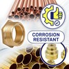 Brass Reducer with External and Internal Thread 1/2"-3/8" - Warranty