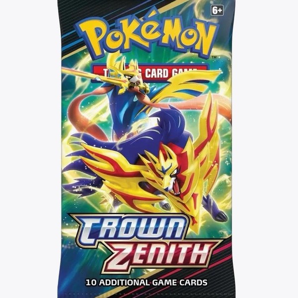 Crown Zenith Booster Pack(s) Pokémon TCG - Color: 5x Packs