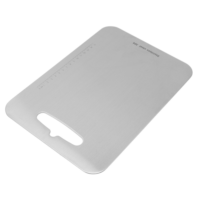 Cutting Board Double Sided 304 Stainless Steel Easy Cleaning for