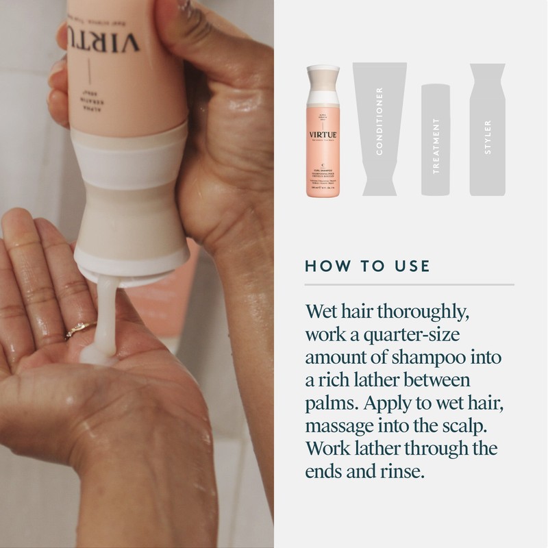 Virtue Curl Shampoo 60ml