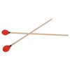 1 Pair Marimba Mallets Medium Hard Yarn Head with Maple