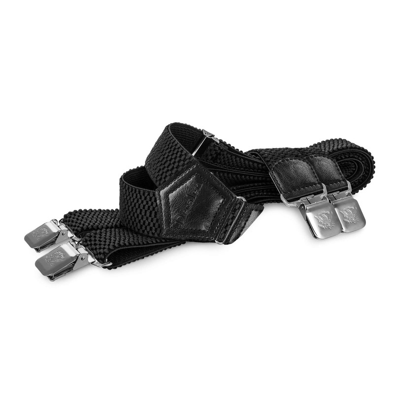 Decalen Mens Suspenders X Style Very Strong Clips Adjustable One