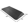 Silver Spring Solid Rubber Threshold Ramp 2-1/2" Rise 1,500 lb.
