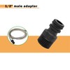 2 PCS Garden Hose Pipe Connector 1/2 inch Male Threaded
