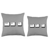 Ctrl Alt Del Keyboard Throw Pillow