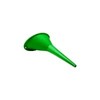 MIDWEST CAN 3605 MINI SUPER FUNNEL, Round; 4-3/4 Inch Diameter x 4-3/4 Inch Height; 1 Pint Capacity; Green; Polypropylene; With Long Offset Spout