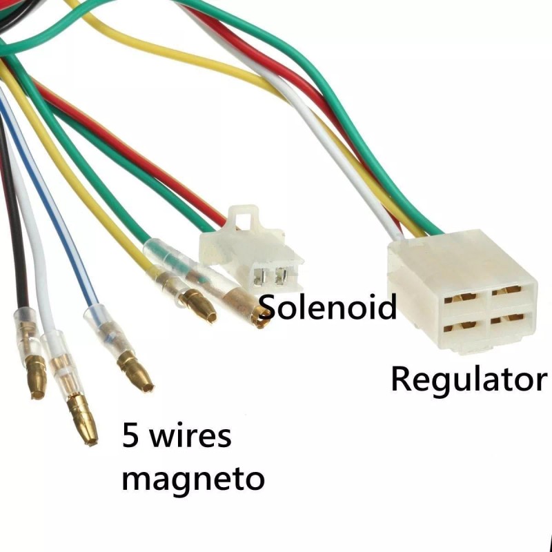FixRightPro NEW Main Wiring Harness 110cc 125cc ATVs Quads Four