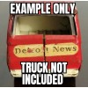 Tiny Tonka Truck Detroit News Decals For Tiny Tonka Van,