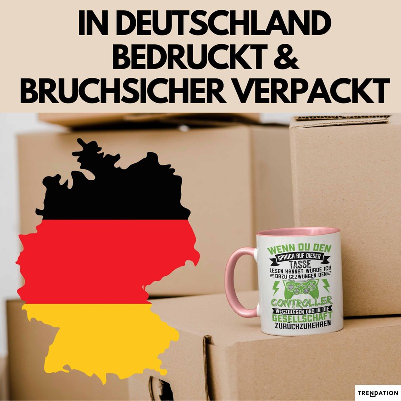 Gamer Tasse Geschenk Zocker Wenn Du Den Spruch Lesen Kannst