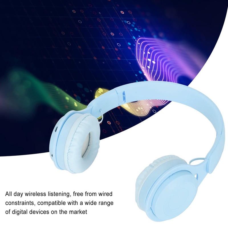 Kids Headphone Foldable Over Ear Headphones with Stereo Sound for
