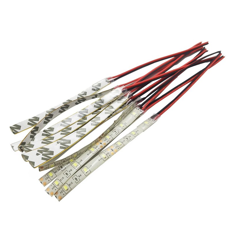 Vrabocry 10 PCS 100mm 12V 2835 SMD LED UV 15CM