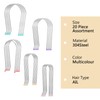 20pcs Assorted Hot Roller Clips Replacements,Hot Roller Clips for Electric