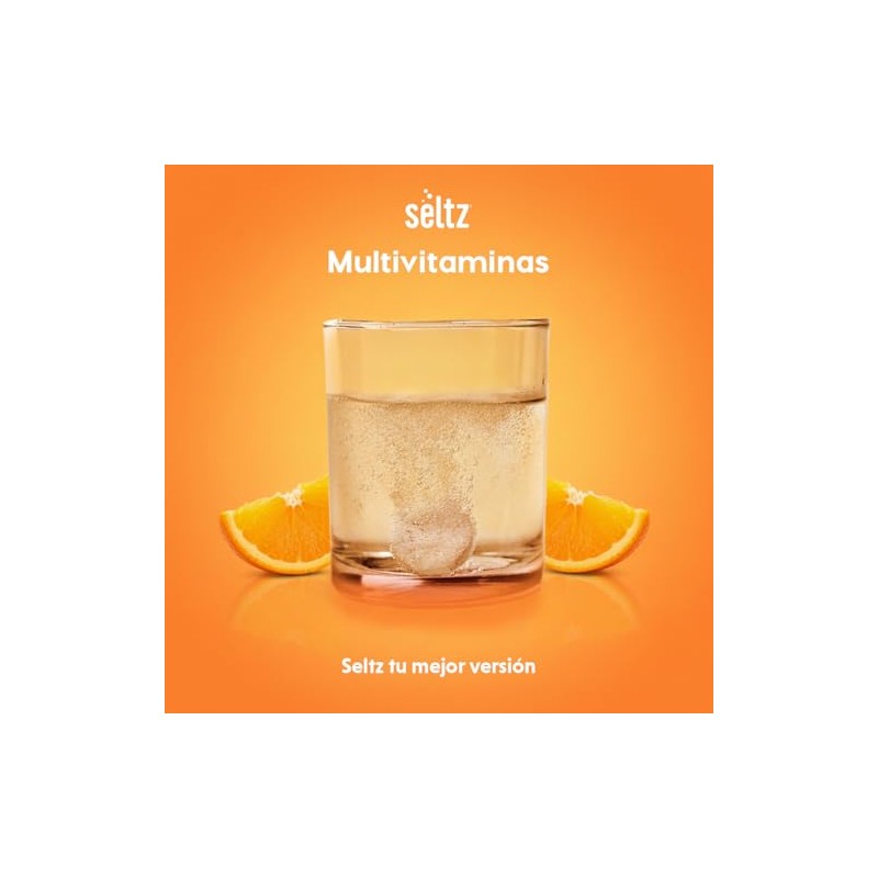 Multivitaminas + Vit. C Seltz Tabletas Efervescentes, 1 unidad, 1