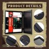 RattanView 4 Pack Vinyl Record Frame Picture Frame 12 x