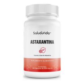 Astaxantina 18mg 30 Cápsulas S&V