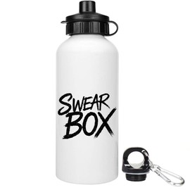 Azeeda 600ml 'Swear Box' Reusable Water/Drinks Bottle (WT00081143)