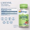 SOLARAY Cayenne Pepper Capsules with Capsaicin - Capsaicin Supplements for
