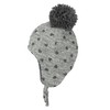 Sterntaler Inca Bobble Hat, Grey (smoke grey 566)
