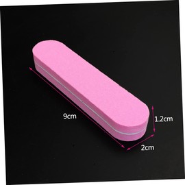 Baluue 20pcs Coarse Grit Mini Nail Files Nail Buffing Block Manicure Pedicure