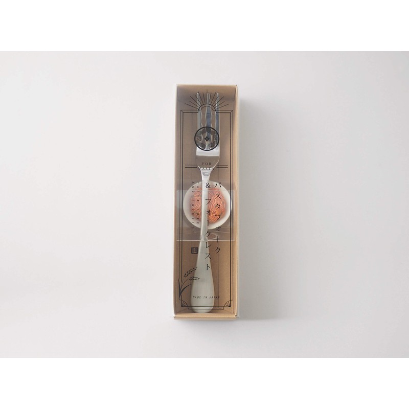 Takasuga Kinzoku Pasta Fork, Fork Rest Set 407118