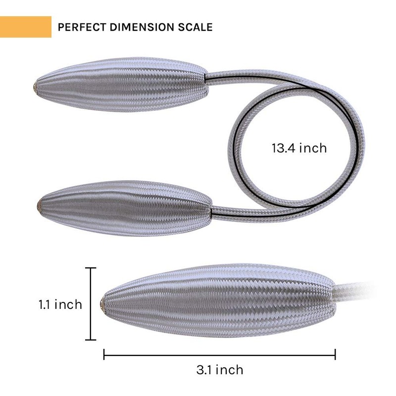 Pretty Jolly Pack of 2 DIY Twist Curtain Tiebacks Creative