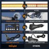 Nilight 144LED Traffic Advisor Strobe Light Bar with Controller Amber