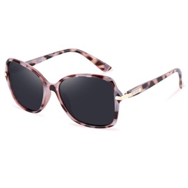 FEISEDY Vintage Square Polarized Sunglasses Trendy Cateye Ladies Oval Elegant Sun Glasses for Women Men B2760