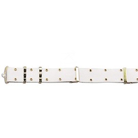 Rothco Pistol Belt, White, Large