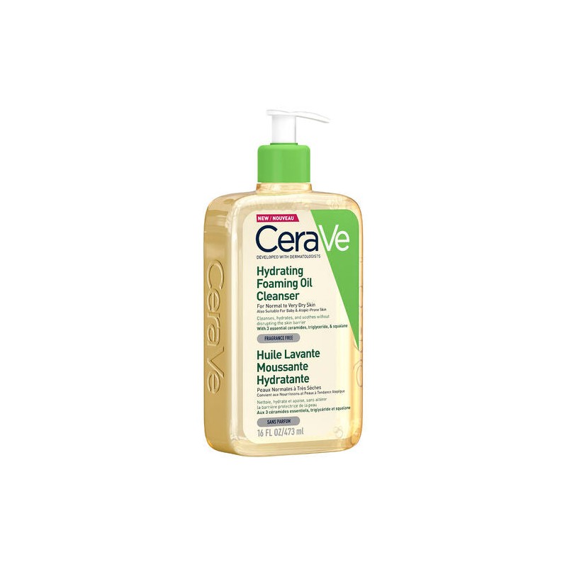 CeraVe Hydrating Foaming Oil Cleanser 473ml