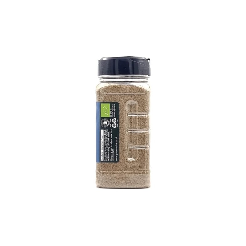 Organic Ground Black Pepper Ground | 280g | Certified Organic