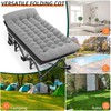 Fragess Portable Camping Cot, 32" Extra Wide Camping Cots for