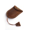 Handmade Leather Drawstring Key Organizer with Press Stud Button Key