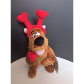 CBOCS Scooby-Doo Valentine LOVE Rose Plush Stuffed Animal 2023 Toy 7 In. Free Ship!