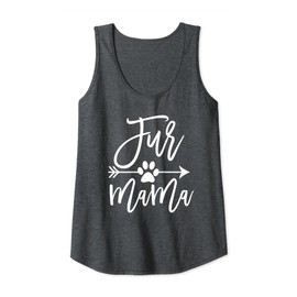 Womens Fur Mama Dog and Cat Mom Furmama Tank Top
