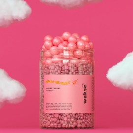 Wakse Bubblegum Pink Stripless Face & Body Wax 12.8oz