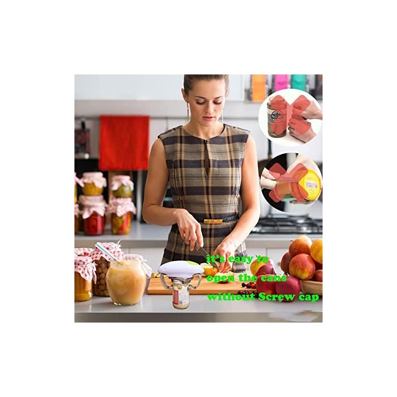 YUET Electric Jar Opener - Portable, Strong, and Hands-Free Automatic