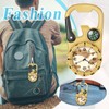 JewelryWe Carabiner Watch Sports Watch with Carabiner Analogue Quartz Compass